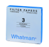 Picture of Grade 3 Qualitative Filter Paper Standard Grade, circle, 70 mm 1003-070