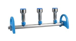 Picture of 180300-01  MultiVac 300-MS, 3-Places StainlessSteel Manifold
