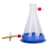 Picture of 167100-15　 Receiver Flask with Drain & Silicone Fixing Sucker 1000 ml