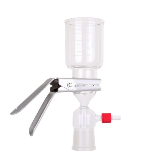 Picture of 300ml Filter holder with screwthread connector Sintered glass support 167120-30