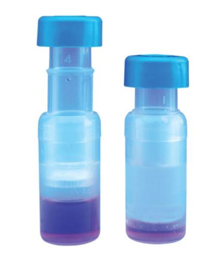 Picture of Mini-UniPrep Syringeless Filter, amber housing, std cap, 0.2 µm, PVDF filtration med (100 pcs) UN203APEAQU