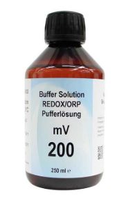 Picture of XS Redox/ORP 1x250 ml ,200 mV ± 5mV / 25°C with N.I.S.T certificate (dark bottle) 51100303