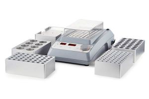 Picture of Accessories of Dry BathHB120-S, Heating block, used for 0.5mL tubes, 40 holes (thin) 18900275